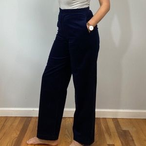 Uniqlo Blue Corduroy Pants